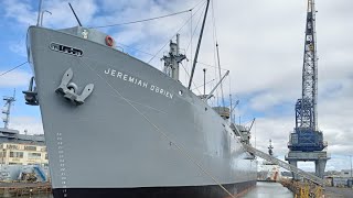 Steamship Jeremiah OBrien Shipyard Work...