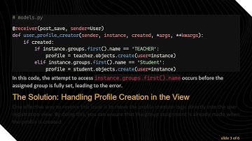 Understanding the Importance of Timing in Django Signals