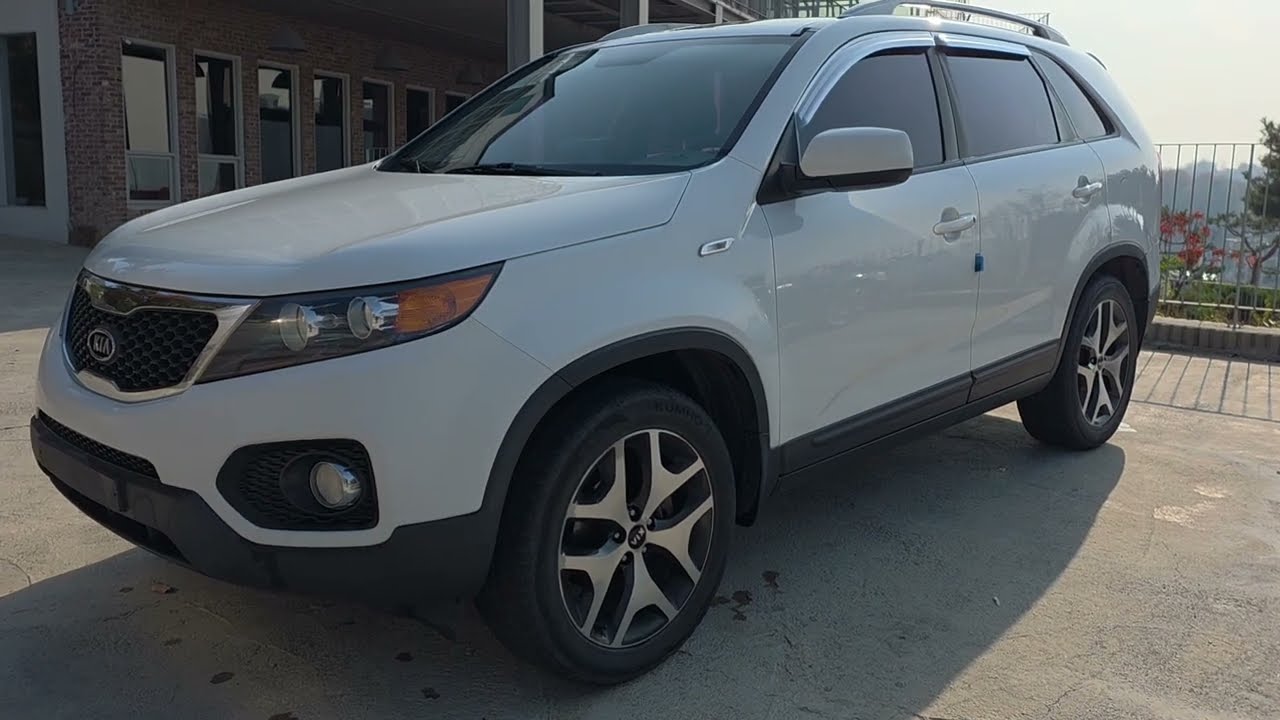 2011 KIA SORENTO R WHITE