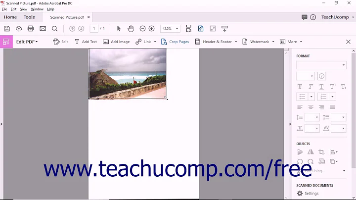 Acrobat Pro DC Tutorial Cropping Pages and Documents - Adobe Acrobat Pro DC Training Tutorial Course