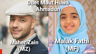 Duet Maut Huwa Ahmadun|Maher Zain & Malak Fathi (Duo M)