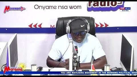 (((LIVE))) Kwaku Dawuro Presents The Movement In The Morning Political Show |20/6/2025