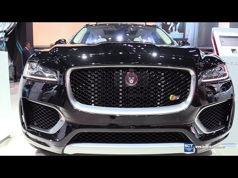 2018 Jaguar F-Pace Sport - Exterior And Interior Walkaround - 2017 LA Auto Show