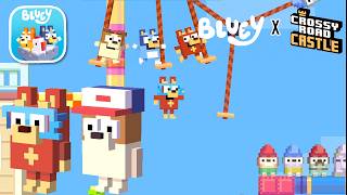 Bluey X Crossy Road Castle - New Section With Rusty & Jack