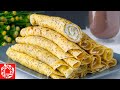 Невероятно ВКУСНО и Красиво! Маковые БЛИНЫ с Творогом