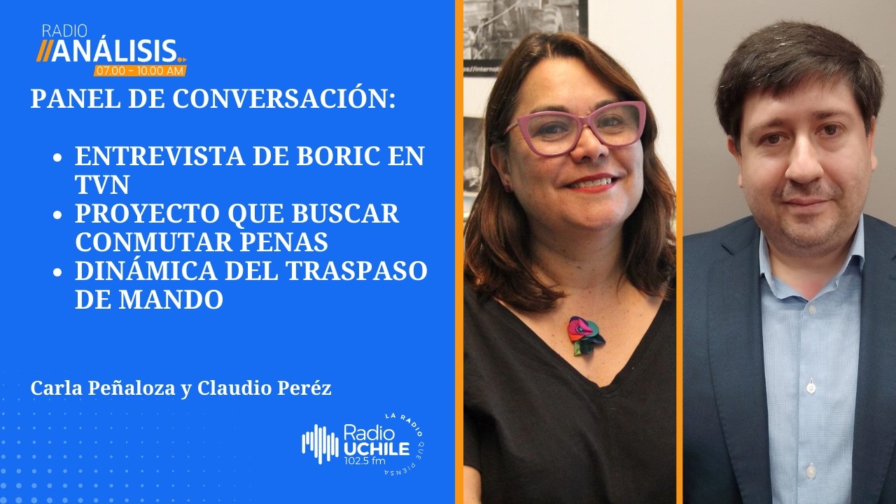 Panel de Conversación: Carla Peñaloza y Claudio Pérez