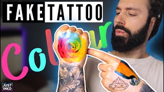 Amazing DIY COLOUR Temporary Tattoos using a PRINTER!!