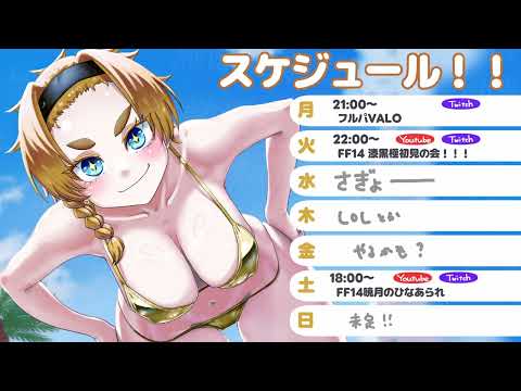 スケジュール(6/22~6/28)
