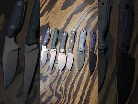 THREE Pocket Sized Fixed Blades!   