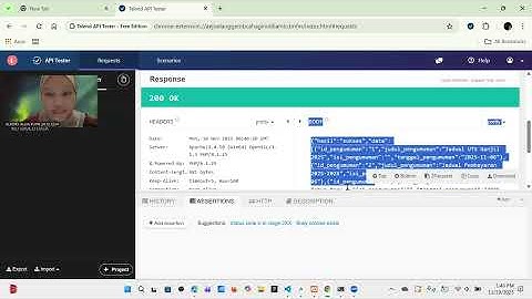 Tugas BP II - Review dan Running/Demo Aplikasi dengan menampilkan data dinamis