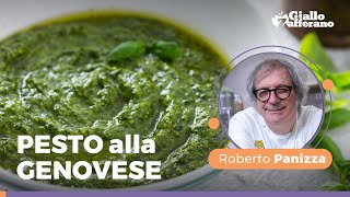 Genoese pesto  The perfect recipe of CHEF Roberto Panizza!