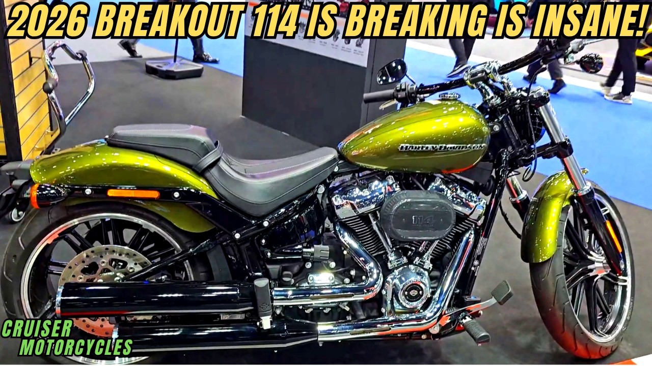 This Harley is TOO MUCH! The 2026 Breakout 114 Is Breaking Every
