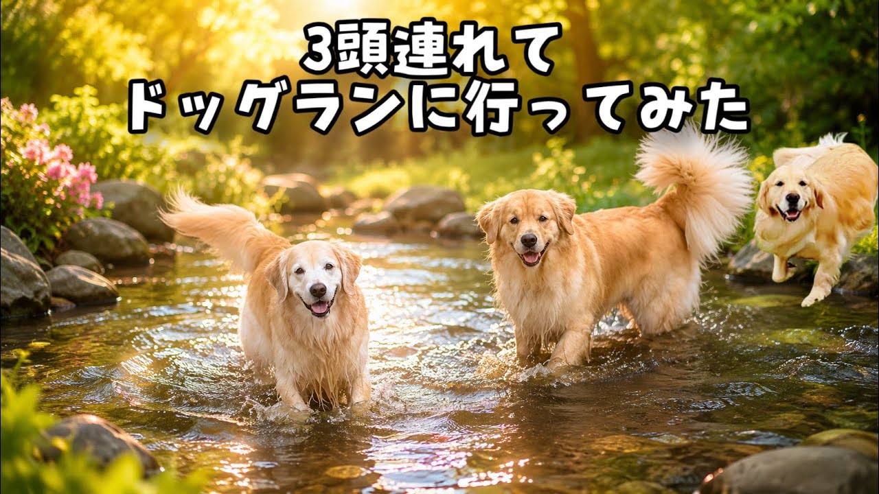 I decided to take all 3 dogs to the dog run - YouTube