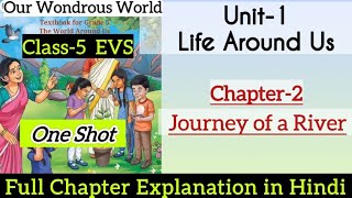 Class 5 EVS /TWAU Chapter 2 Explanation | Journey of a River | NCERT CBSE | Life Around Us One Shot