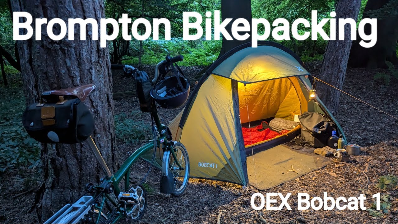 Беру свой Brompton в велопоход по бездорожью — OEX Bobcat 1 #Brompton #OEXBobcat1