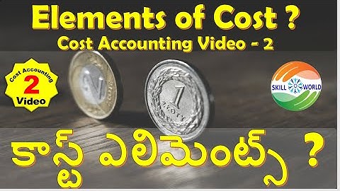 Cost Elements