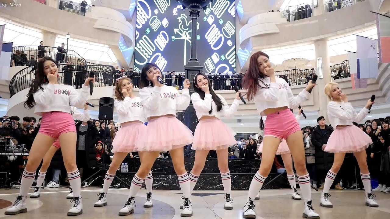 180203 MOMOLAND (모모랜드) - Freeze(꼼짝마) 2배속 Ver. [전체] 직캠 Fancam (분당 모모랜드 게릴라공연) by Mera