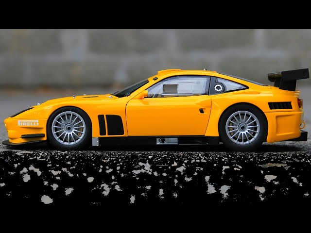 Ferrari 575 GTC Evoluzione 2005 (Kyosho) 1/18 - YouTube