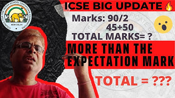 Amazing News For ICSE/ISC Class 12 | More Than The Expectation Mark.