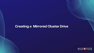 How to create a Cluster Drive Mirror for High Availability of Virtual Machines
