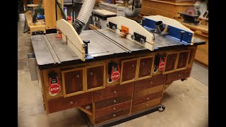 THREE HEADED ROUTER TABLE by Fleets Wood Shop 2,759 views 1 year ago 14 minutes, 7 seconds
