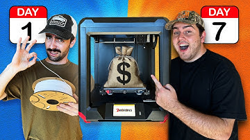 Can 2 Morons Start a 3D Printing Business in 1 Week?