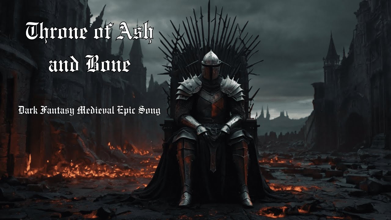 Throne of Ash and Bone | Dark Fantasy Medieval Epic Song | Gothic Metal Soundtrack
