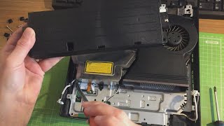 PS3 Slim NO POWER - How to REPLACE Your POWER SUPPLY Unit