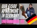 UNFURNISHED 2 ROOM APARTMENT TOUR IN GERMANY - WHAT IS THE RENT OF UNFURNISHED APARTMENT IN GERMANY?