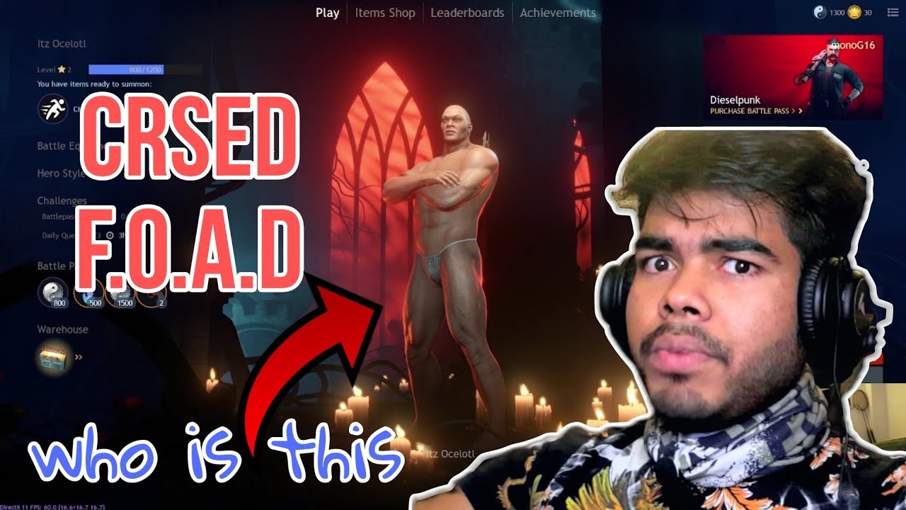 CRSED F.O.A.D  GAMEPLAY || PUBG TYPE GAME 🎮😯