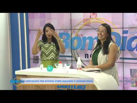 Fisioterapeuta tira dúvidas sobre inalação e lavagem nasal 20 03 2024