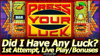 Press Your Luck Slot Machine - My First Attempt, with Live Play, Board Feature and Progressives! screenshot 2