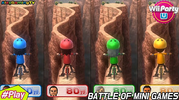 Wii party U - Battle of Minigames ( Master CPU, Eng Sub ) Player David