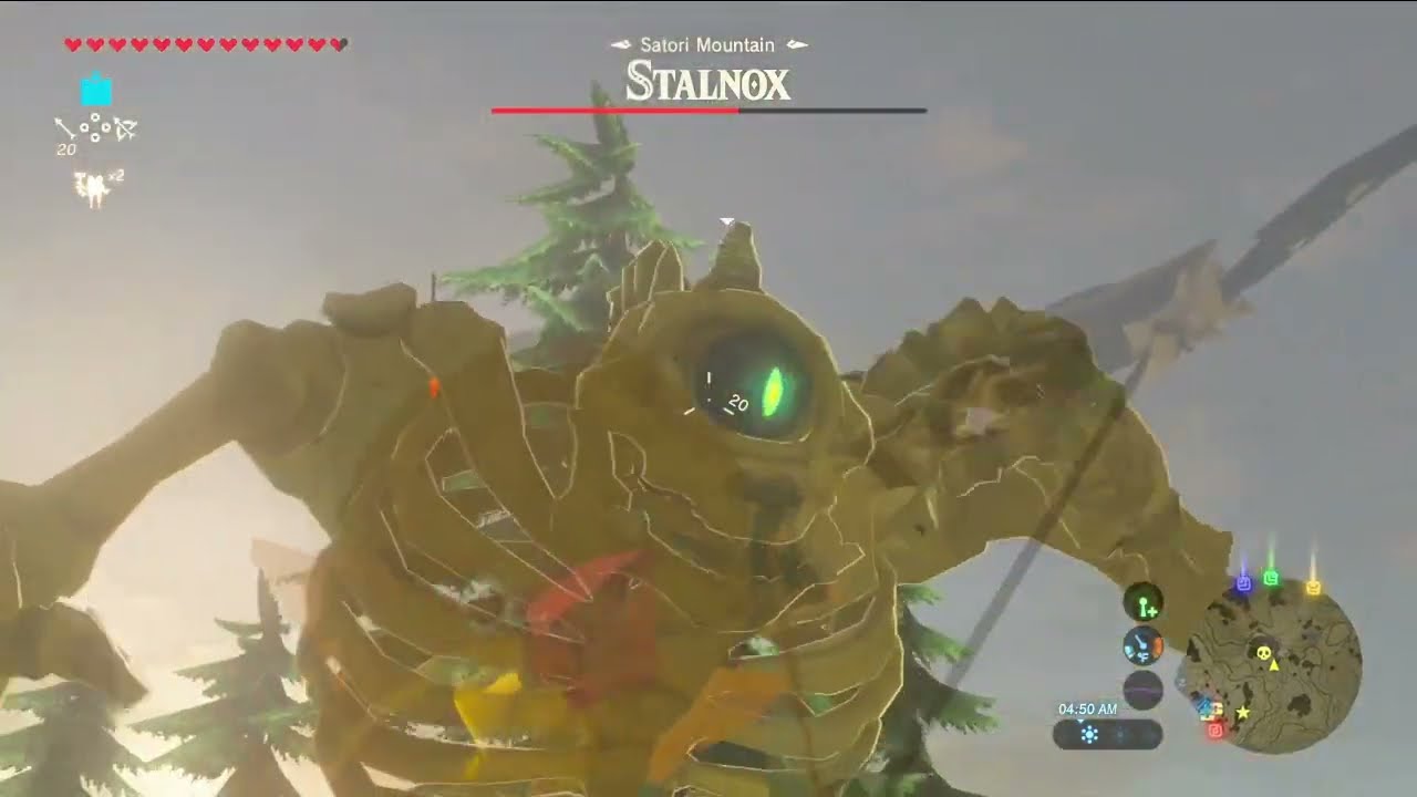 The Legend of Zelda: Breath of the Wild - Stalnox (Satori Mountain