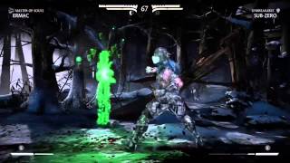 Mortal Kombat X - Ermac Inner Workings Fatality Gameplay