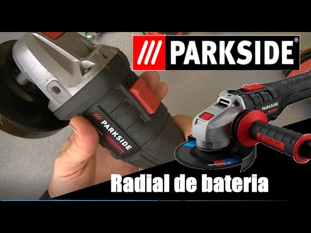 Parkside Radial Amoladora a batería Lidl 