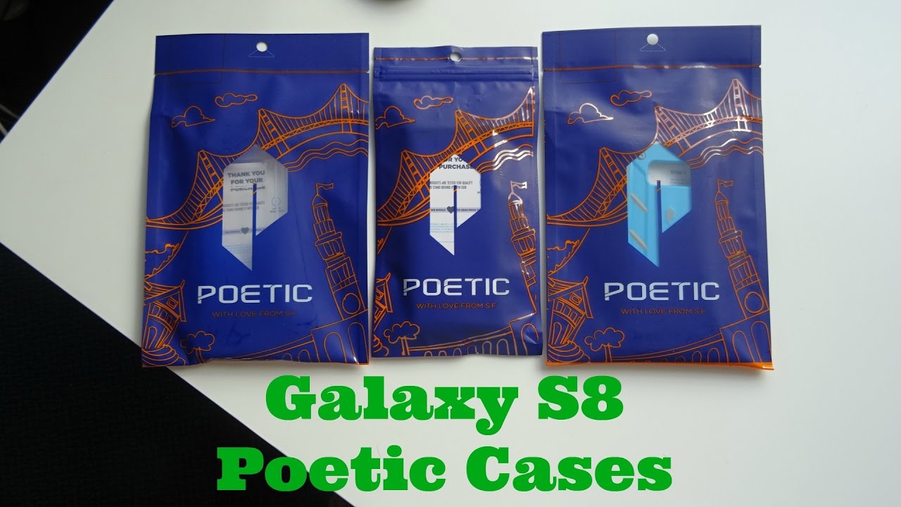 Galaxy S8 - Poetic Cases