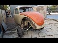 1963 Abandoned VW Beetle project! Is this Herbie?
