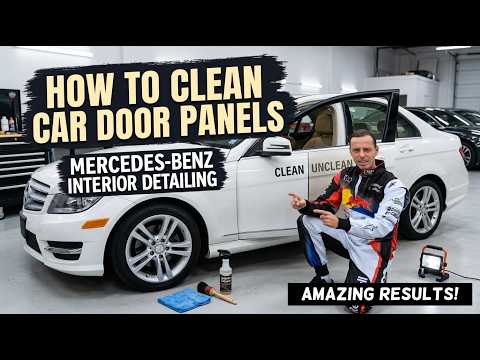 How to Clean Car Door Panels | Mercedes-Benz Interior Detailing