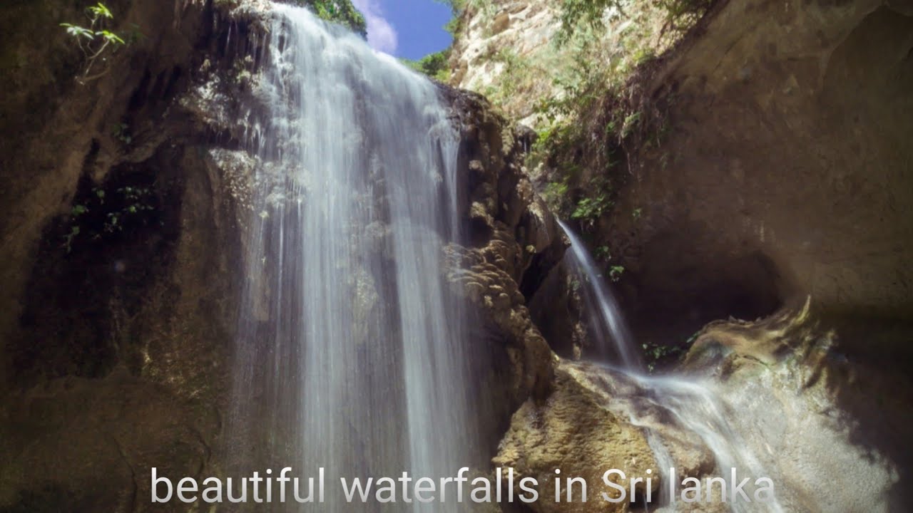 beautiful waterfalls in Sri lanka
