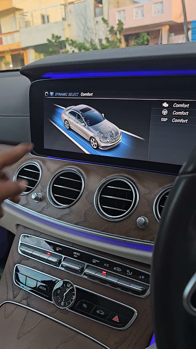 Mercedes Benz drive modes #carvideo