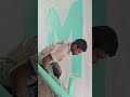 blue colour panting video #sort #video #viral