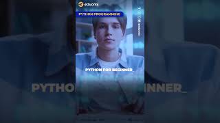 Python Programming  #eduonix #pythonprogramming