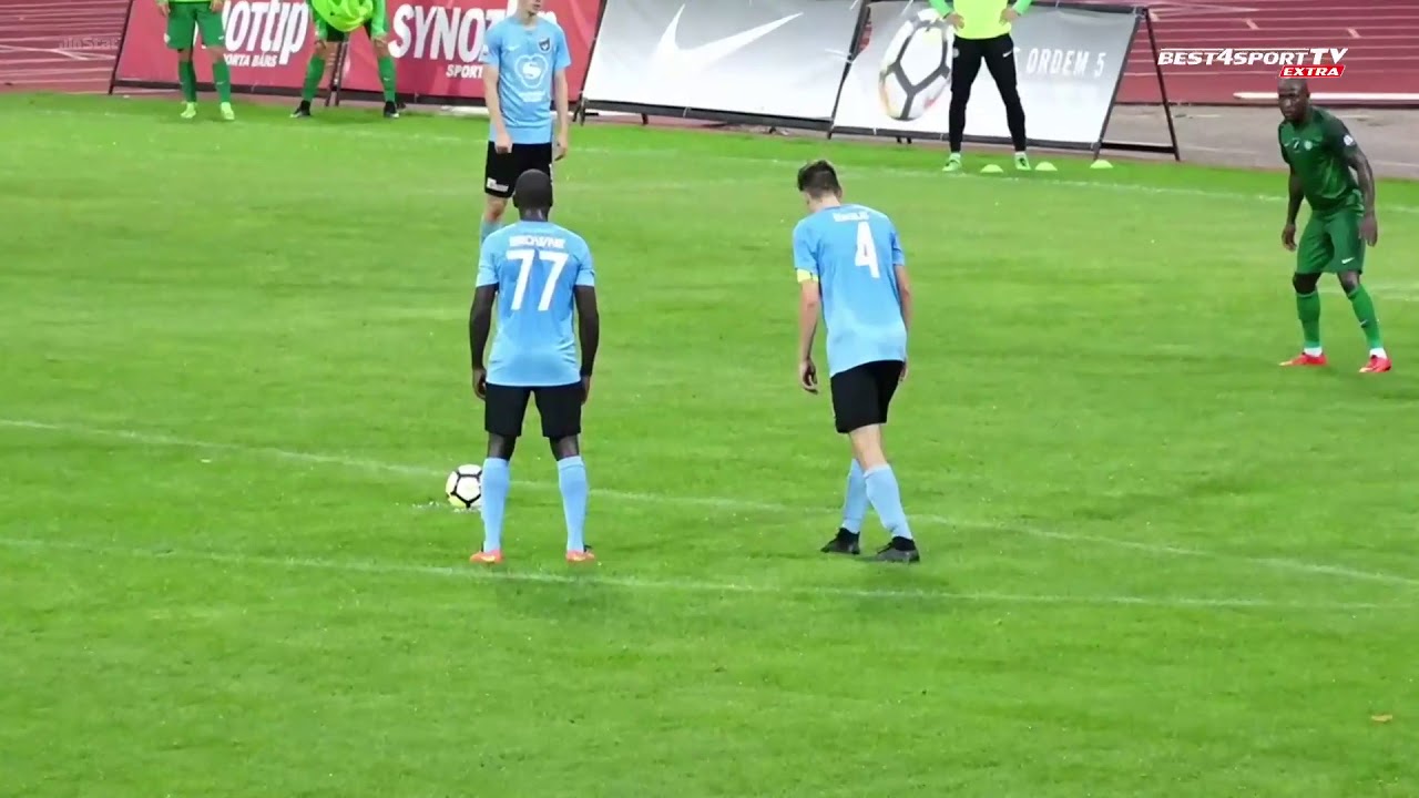 Rashid Browne Valmiera FK Highlights Virsliga, Latvia