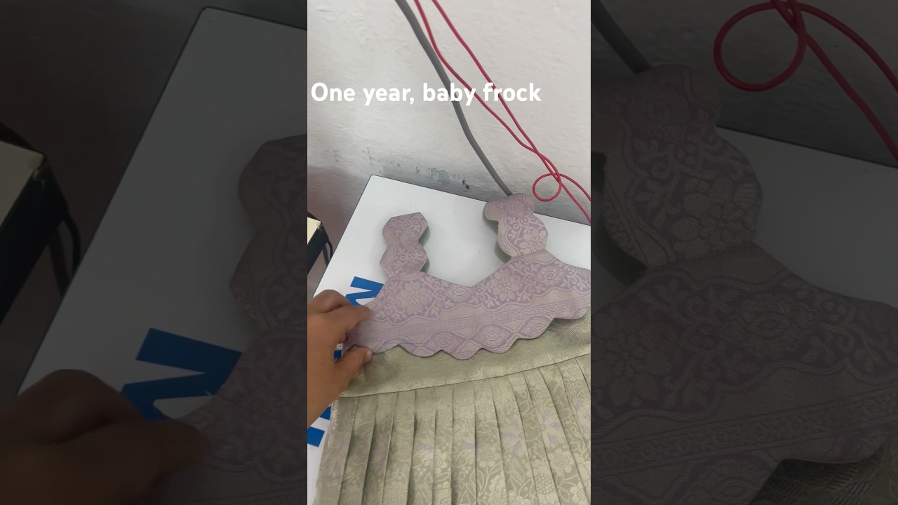 One year, baby frock # 👗￼ new design, baby frock 👗 