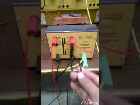 3 2 محول أحادي الفاز رافع للجهد وخافض للجهد      