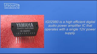 IG02980 High Efficient Digital Audio Power Amplifier IC, Utsource