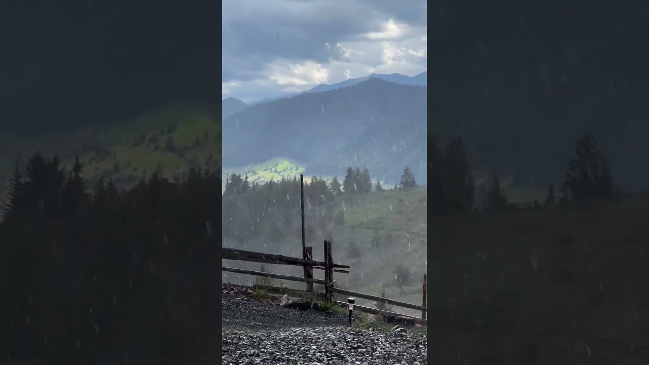 The Fury of Nature – Epic Thunderstorms and Summer Storms in the Romanian Mountains! 🇷🇴