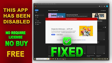 THIS APP HAS BEEN DISABLED - Solved! Get Genuine Adobe Illustrator