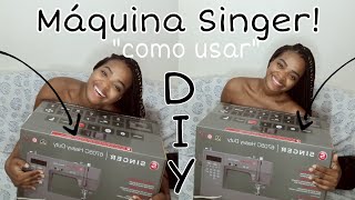 Como Usar Máquina Singer 6705C Heavy Duty | Tainá de Jesus